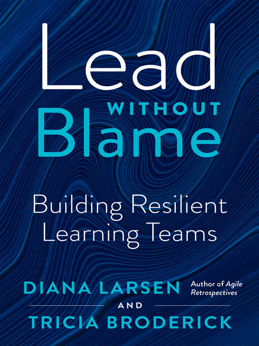 Title details for Lead Without Blame by Diana Larsen - Available